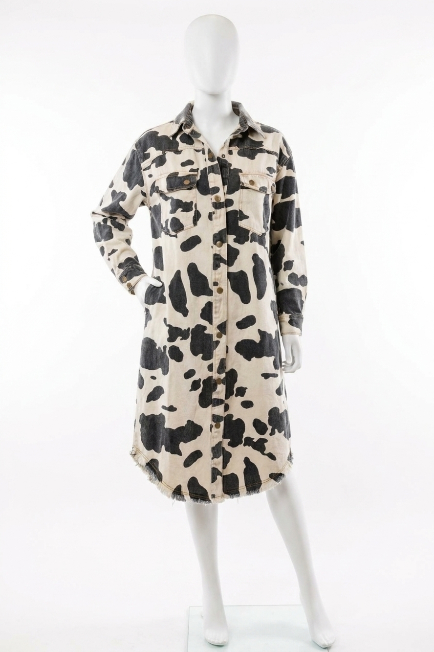 NEW OLI & HALI rodeo retreat jacket in black/white